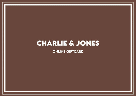 Charlie & Jones Online Giftcard Charliejoness