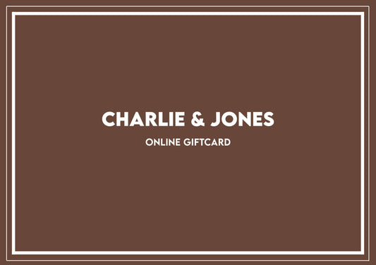 Charlie & Jones Online-Geschenkkarte