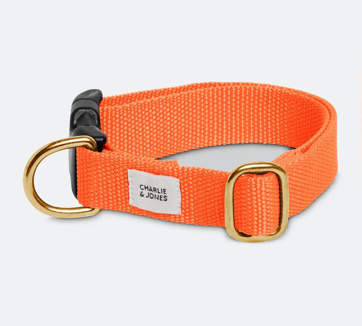 Halsband met naam Orange Charliejoness