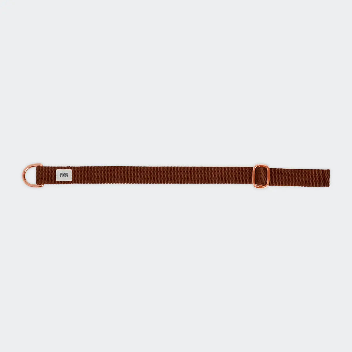 Limited Edition honden halsband Brown Rosé Charliejoness